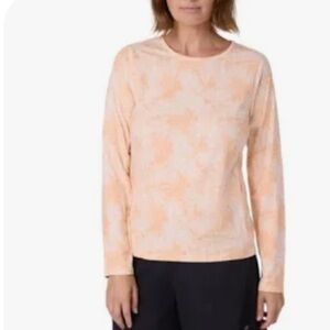 Hang Ten Soft Peach Long Sleeve Top